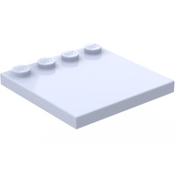 Lego destička 4x4 se čtyřmi study na kraji, světle fialová (617939)